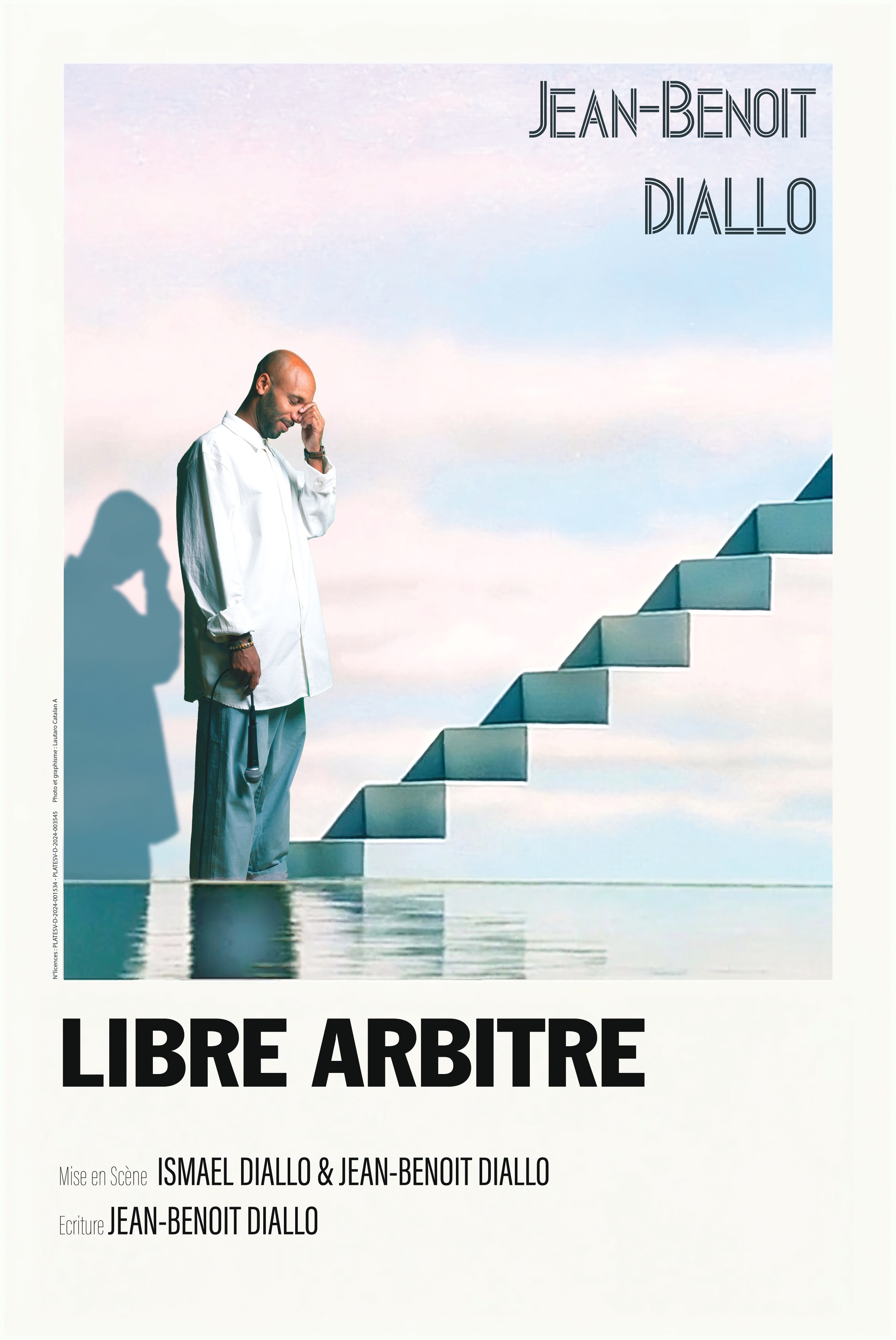 Affiche JEAN-Benoit Diallo en concert à l’Espace Julien